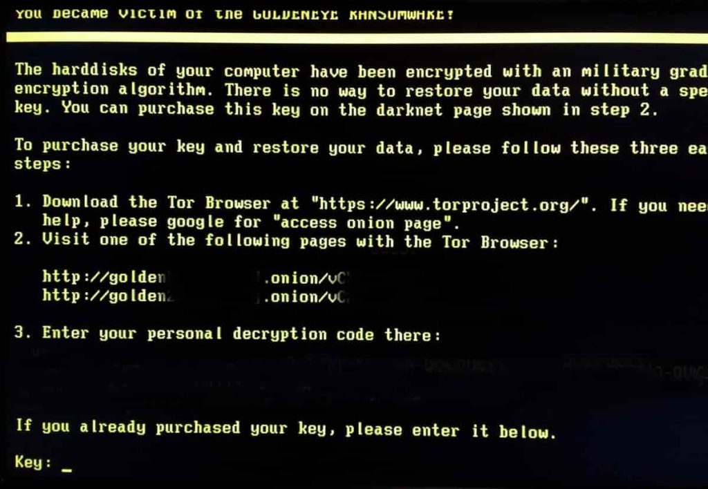 ransomware attack