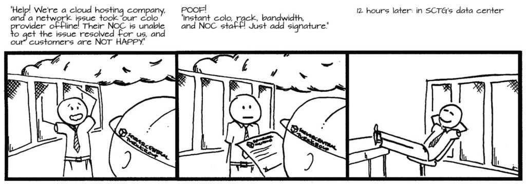 SCTG solving data center emergencies